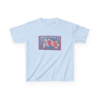 Flower stamp Baby Tee
