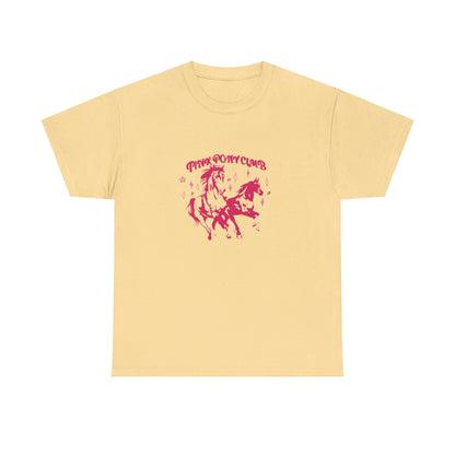 Pink pony Tee
