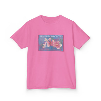 Flower stamp Baby Tee