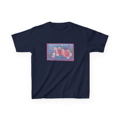 Flower stamp Baby Tee