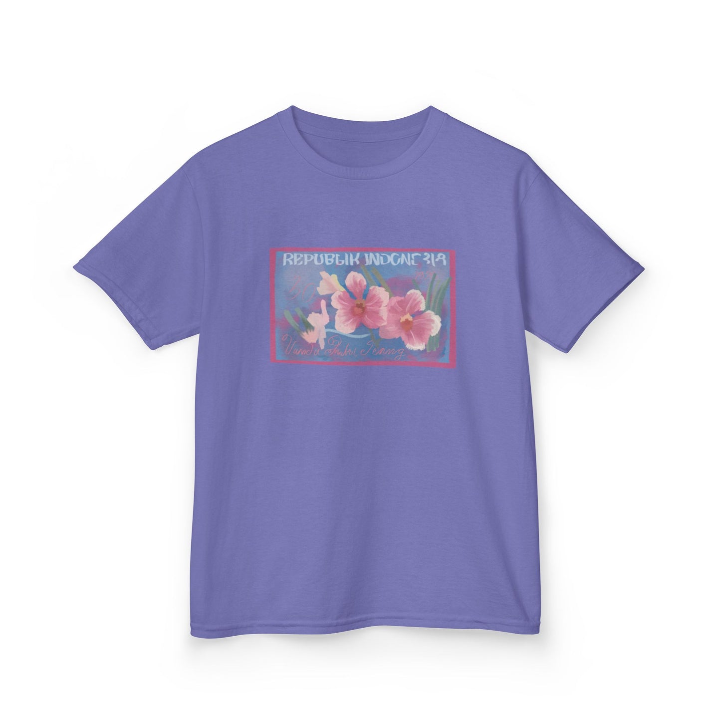 Flower stamp Baby Tee