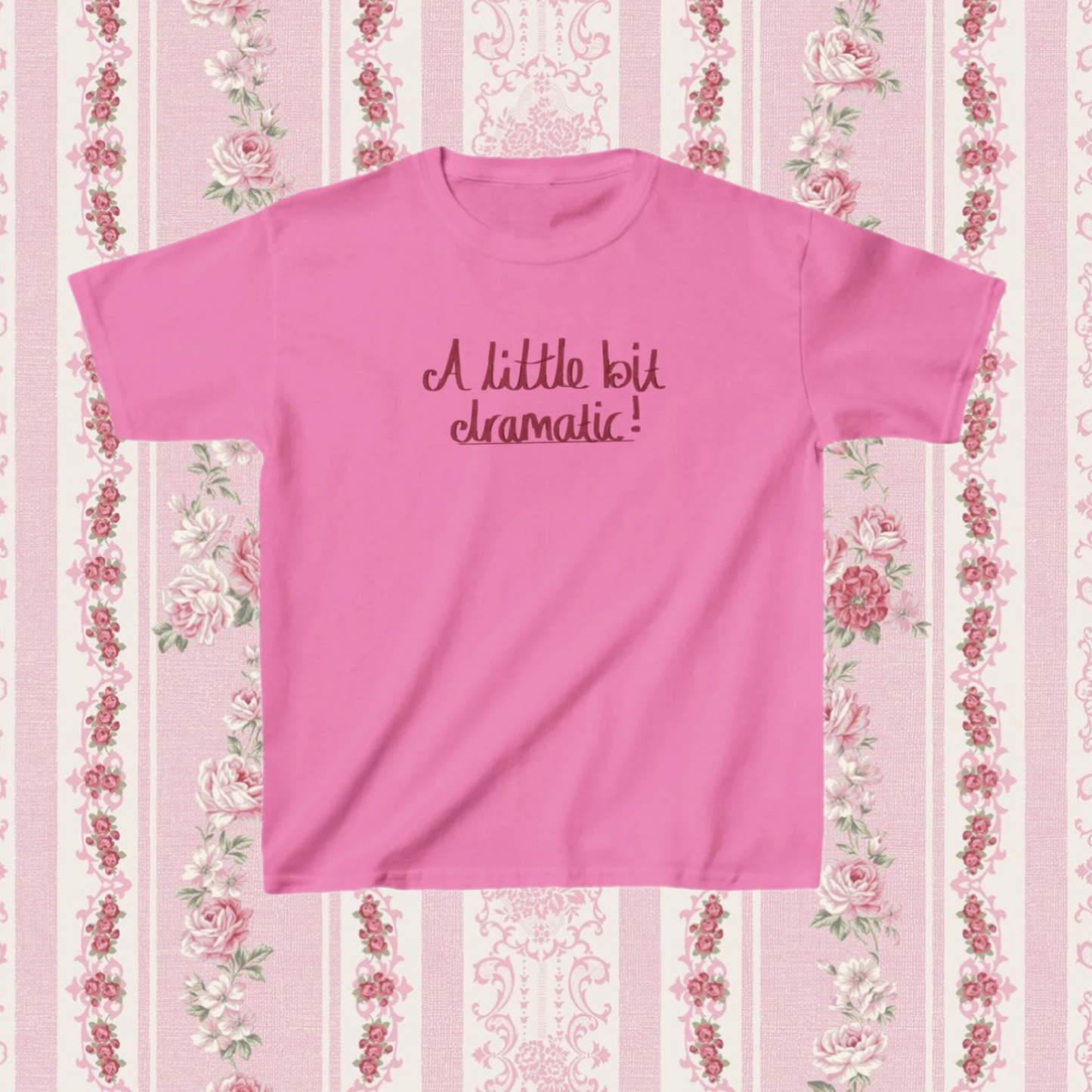 a little bit dramatic Baby Tee
