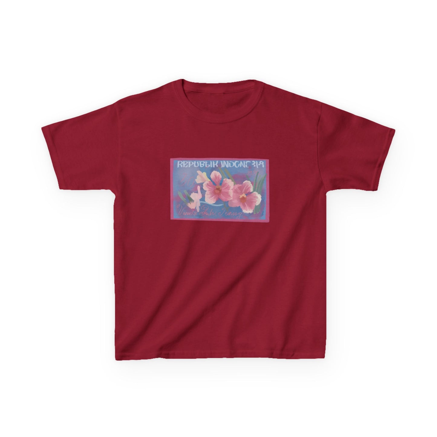 Flower stamp Baby Tee