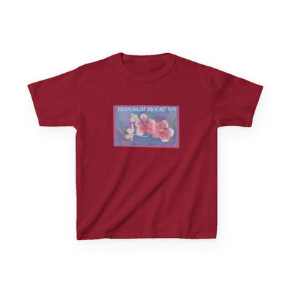 Flower stamp Baby Tee