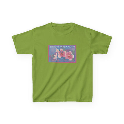 Flower stamp Baby Tee