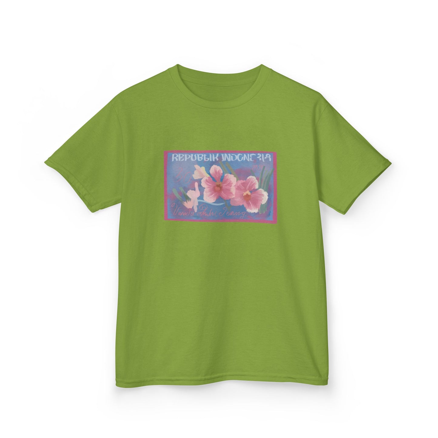Flower stamp Baby Tee
