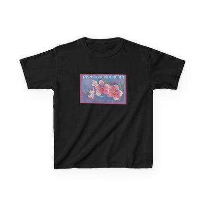 Flower stamp Baby Tee