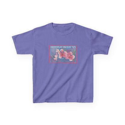 Flower stamp Baby Tee